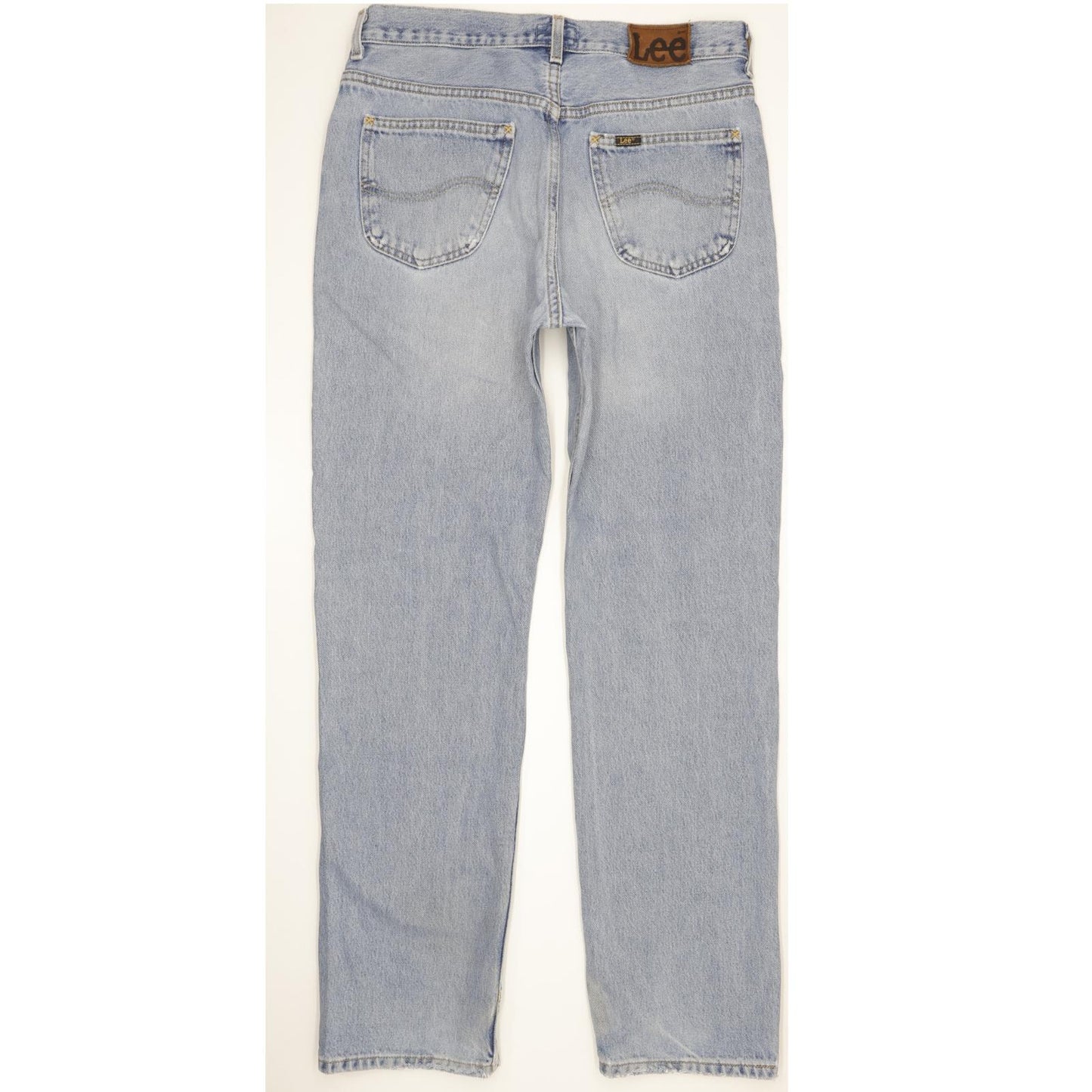 Lee Chicago Men Blue Straight Regular Jeans W33 L32