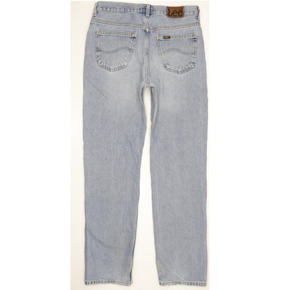 Lee Chicago Men Blue Straight Regular Jeans W33 L32