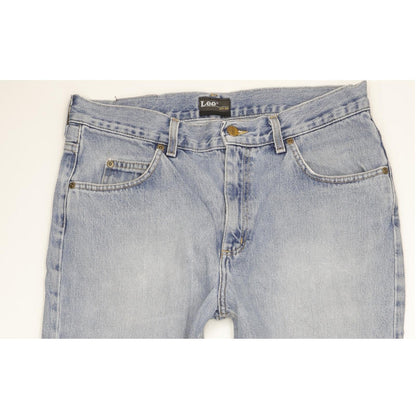 Lee Chicago Men Blue Straight Regular Jeans W33 L32