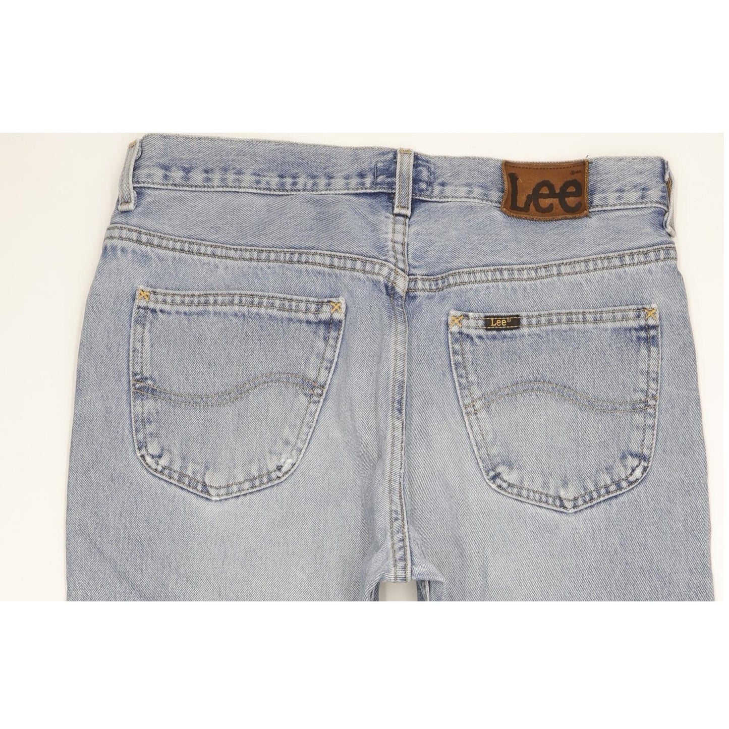 Lee Chicago Men Blue Straight Regular Jeans W33 L32