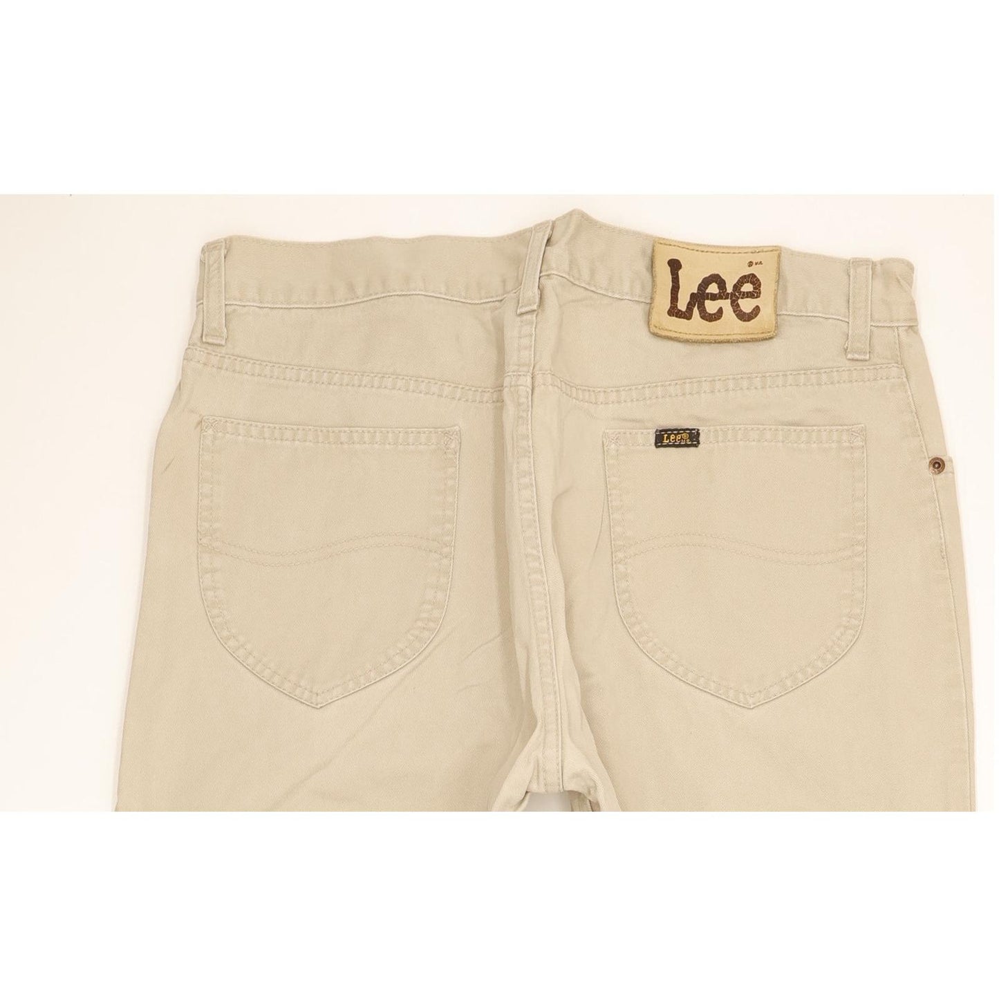 Lee Brooklyn Men Beige Straight Regular Jeans W35 L32
