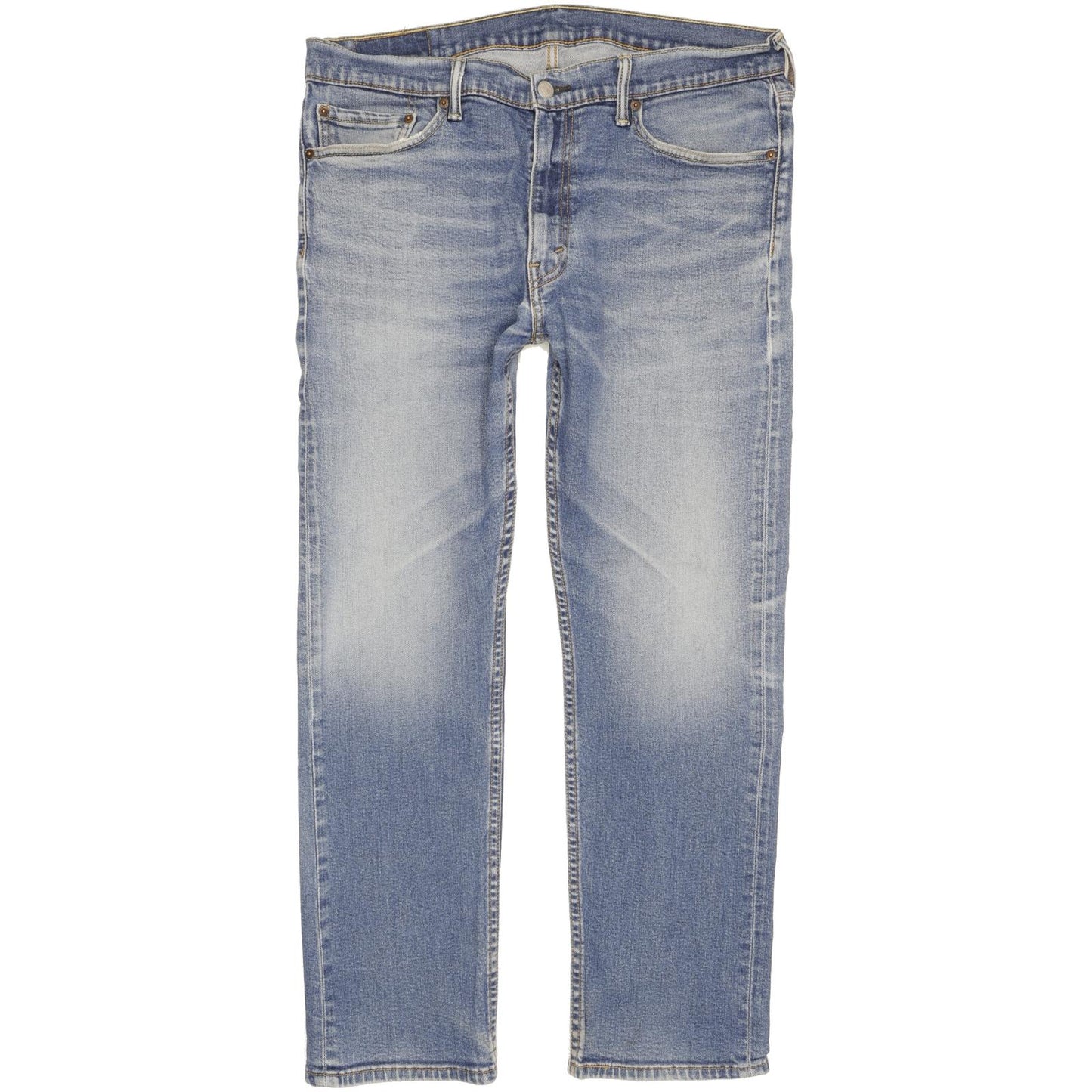 Levi's 513 Men Blue Straight Slim Stretch Jeans W36 L29