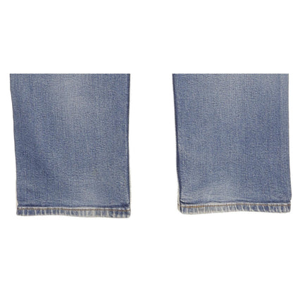 Levi's 513 Men Blue Straight Slim Stretch Jeans W36 L29