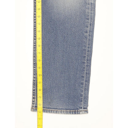 Levi's 513 Men Blue Straight Slim Stretch Jeans W36 L29