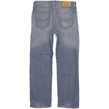 Levi's 751 Men Blue Straight Regular Stretch Jeans W33 L30