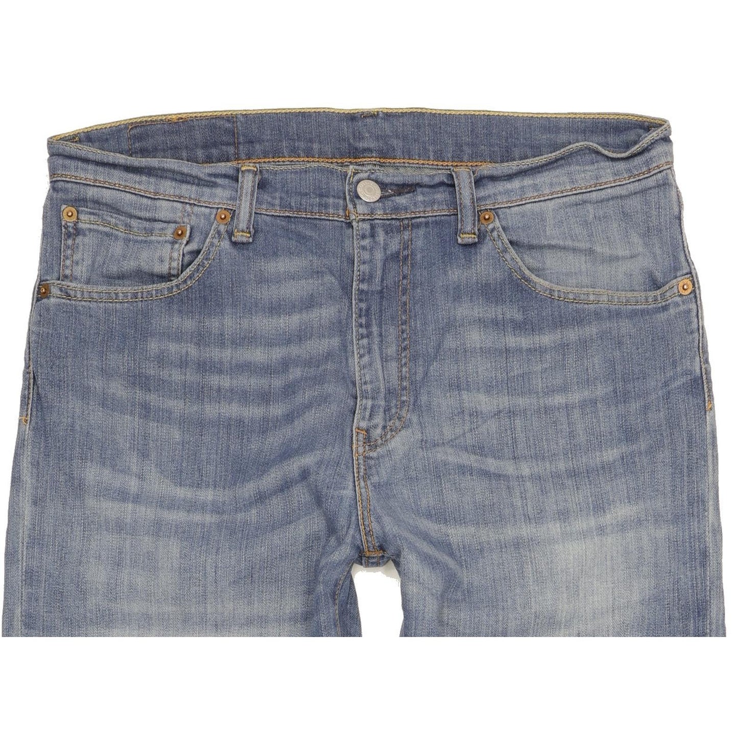 Levi's 751 Men Blue Straight Regular Stretch Jeans W33 L30