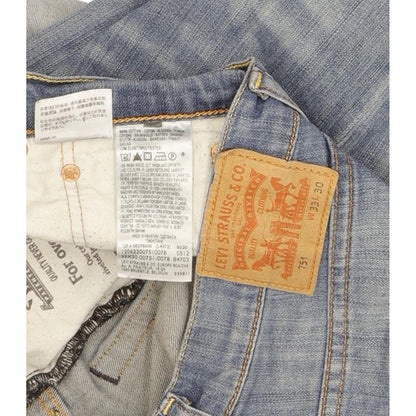 Levi's 751 Men Blue Straight Regular Stretch Jeans W33 L30