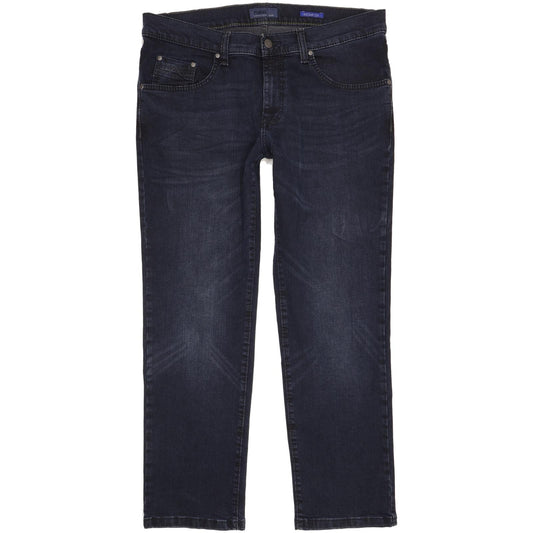 Pioneer Rando Men Navy Straight Regular Stretch Jeans W36 L29