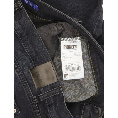 Pioneer Rando Men Navy Straight Regular Stretch Jeans W36 L29