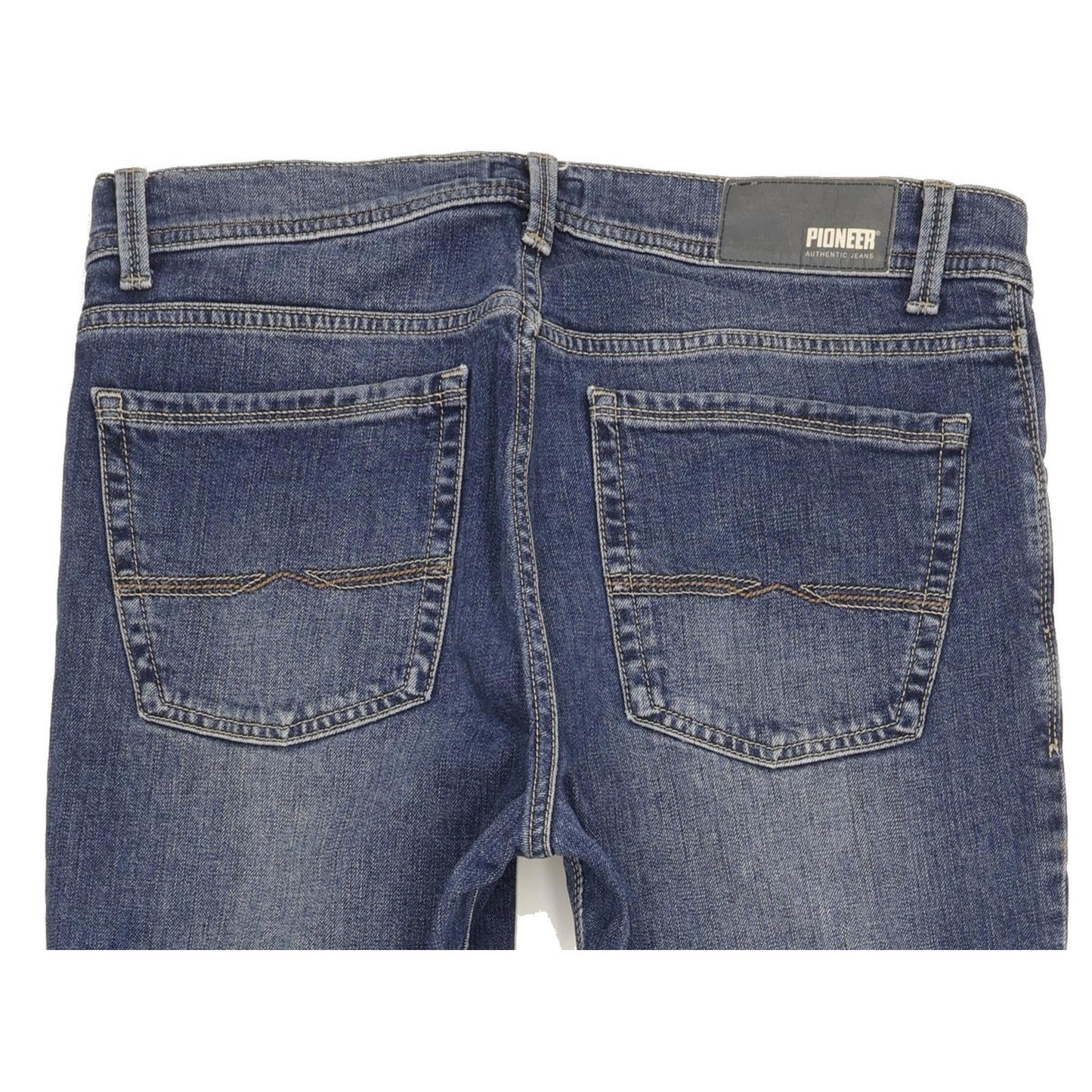 Pioneer Rando Men Blue Straight Regular Stretch Jeans W34 L34