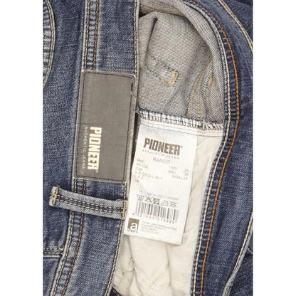 Pioneer Rando Men Blue Straight Regular Stretch Jeans W34 L34