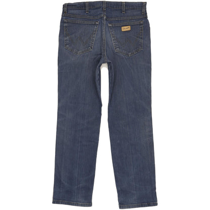 Wrangler Texas Men Blue Straight Regular Stretch Jeans W34 L30