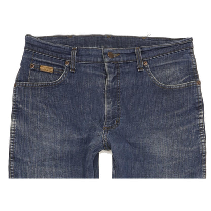 Wrangler Texas Men Blue Straight Regular Stretch Jeans W34 L30