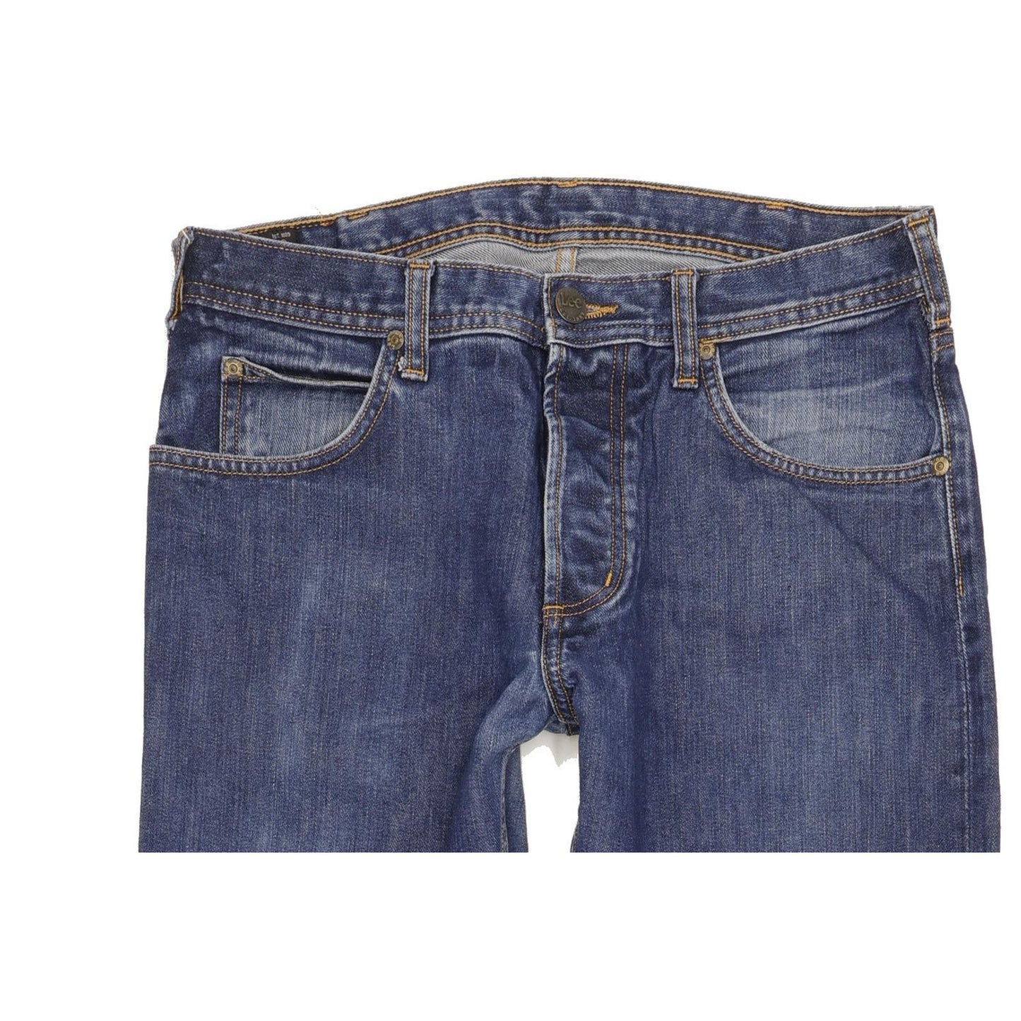 Lee Denver Men Blue Bootcut Regular Jeans W33 L33