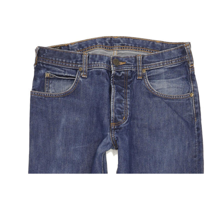 Lee Denver Men Blue Bootcut Regular Jeans W33 L33