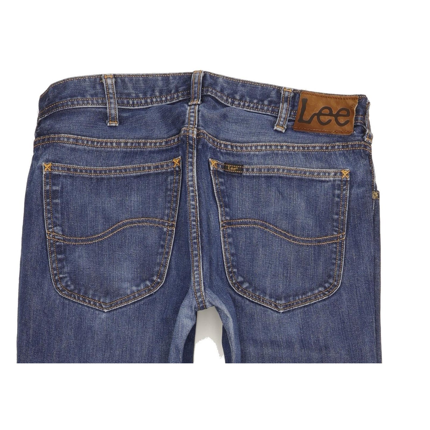 Lee Denver Men Blue Bootcut Regular Jeans W33 L33