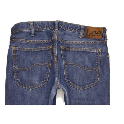 Lee Denver Men Blue Bootcut Regular Jeans W33 L33