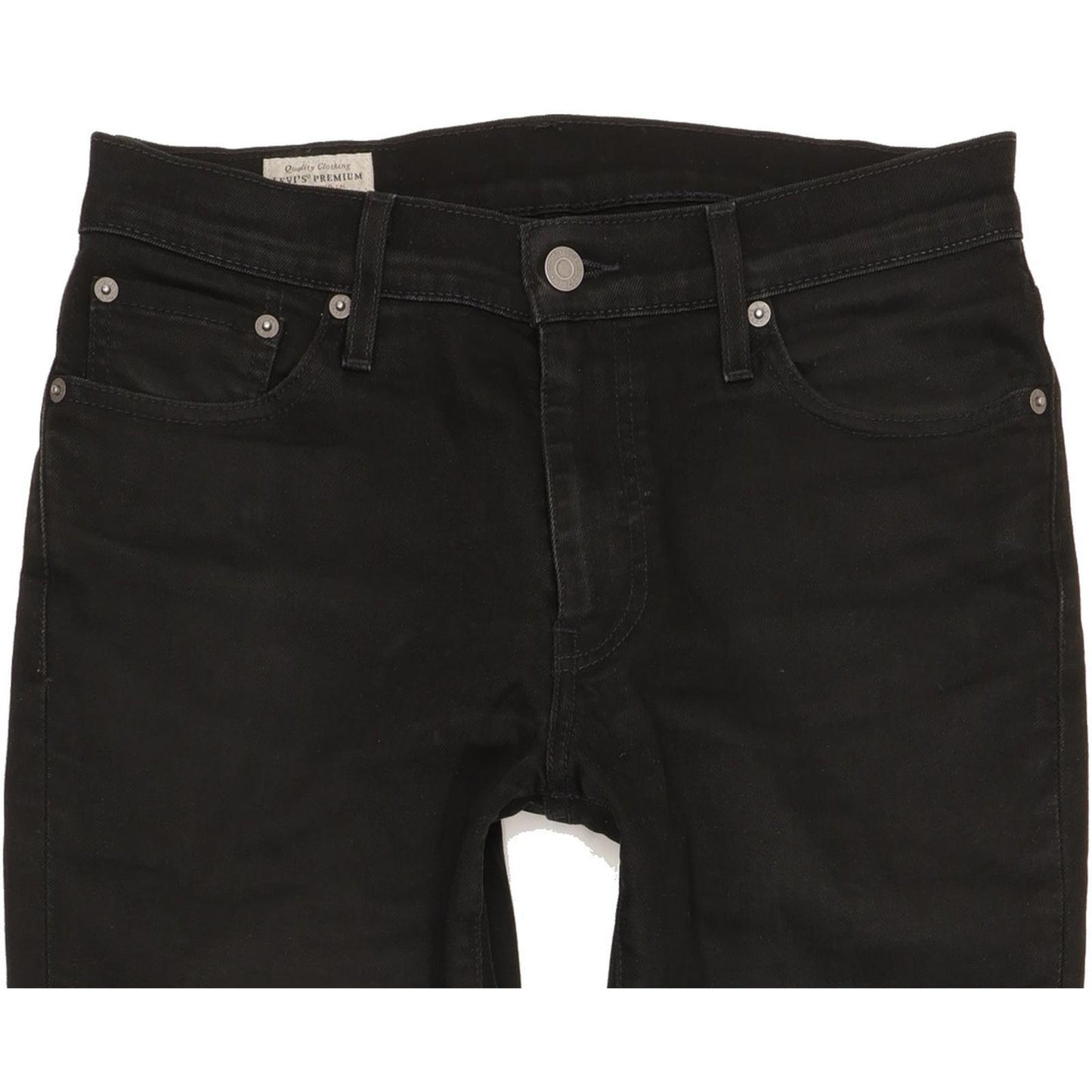 Levi's 511 Men Black Straight Slim Stretch Jeans W30 L31