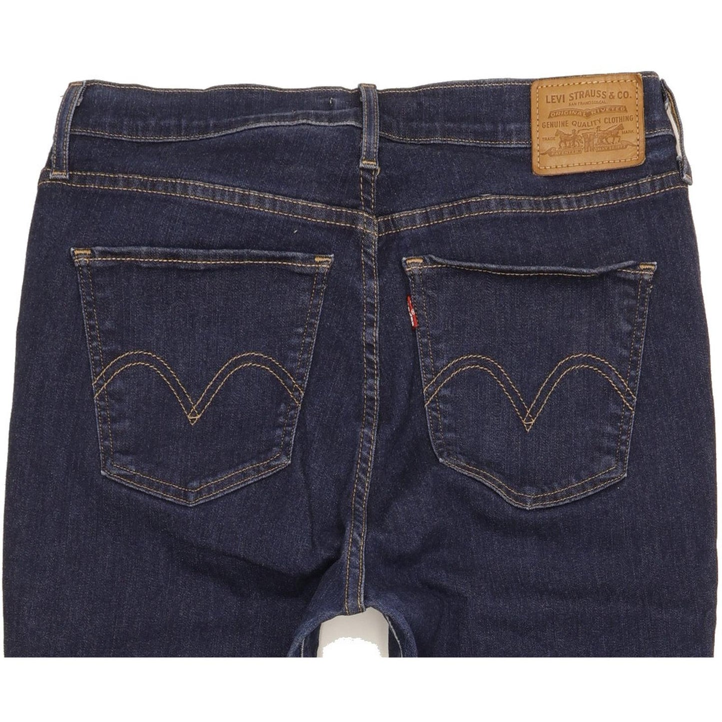 Levi's Mile Blue Skinny Slim Stretch Jeans High Waisted W31 L26