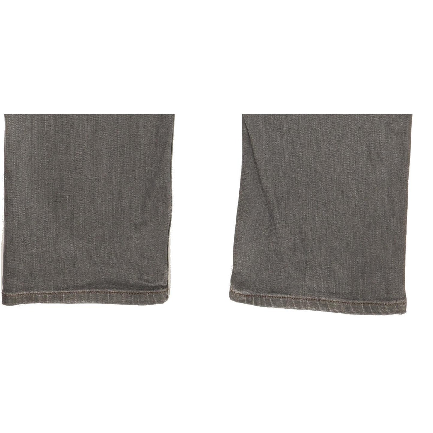 Levi's 504 Men Grey Straight Regular Stretch Jeans W38 L29