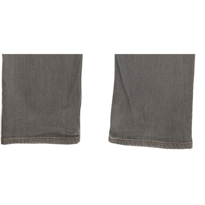 Levi's 504 Men Grey Straight Regular Stretch Jeans W38 L29
