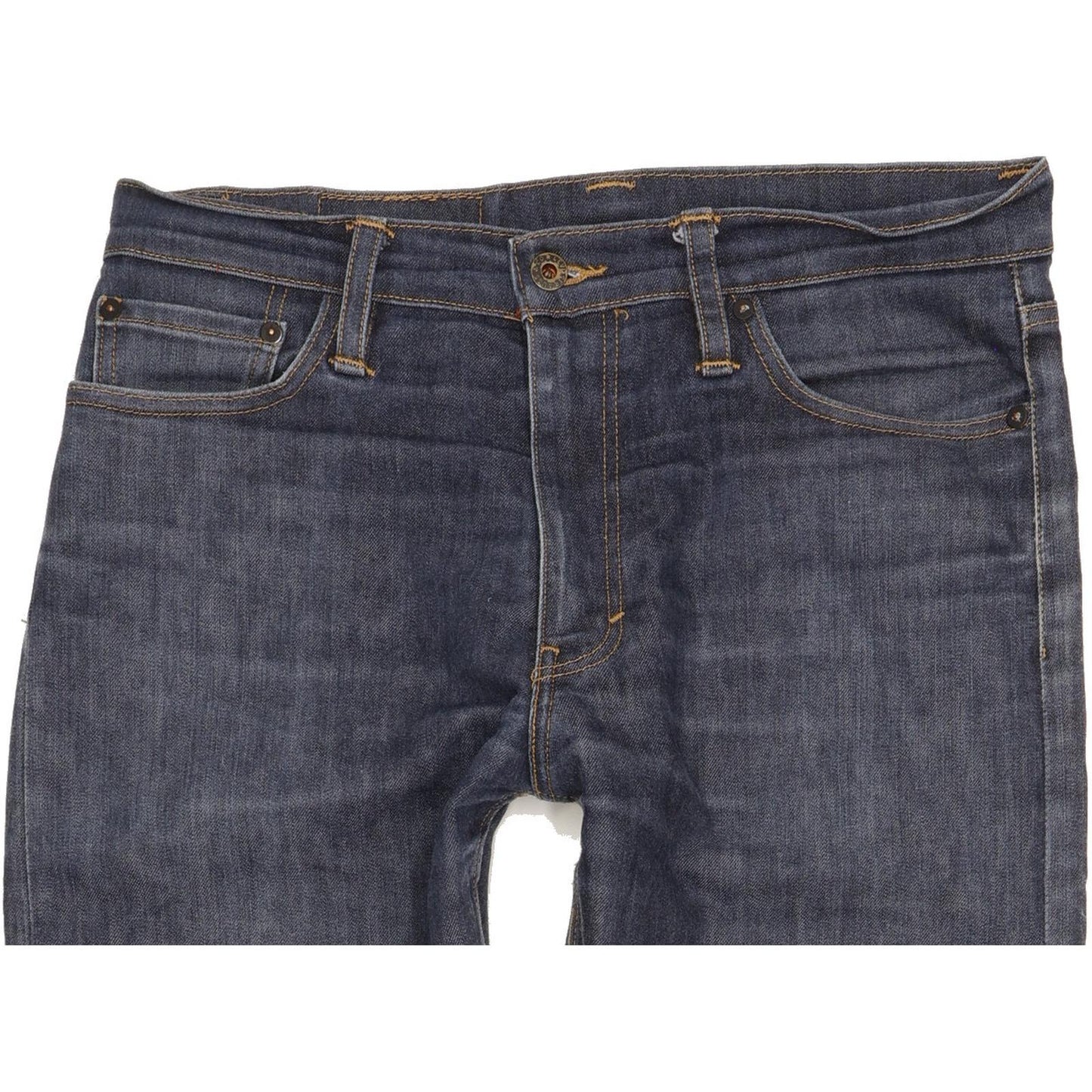 Levi's 504 Men Blue Straight Regular Jeans W33 L31