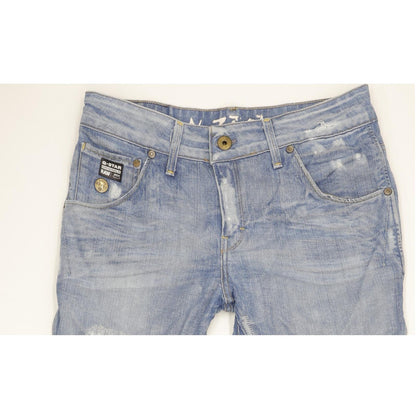 G-Star Arc Women Blue Tapered Loose Jeans W30 L32