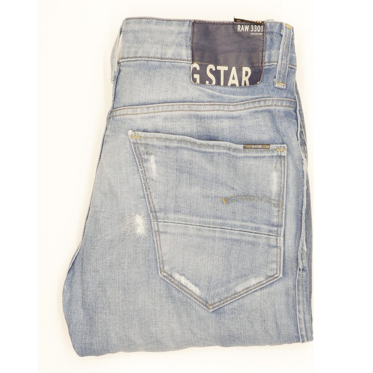 G-Star Arc Women Blue Tapered Loose Jeans W30 L32