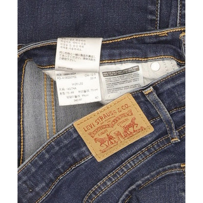 Levi's 712 Women Blue Straight Slim Stretch Jeans W29 L31