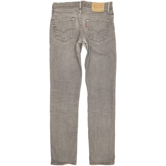 G-Star 511 Men Grey Straight Slim Stretch Jeans W30 L32