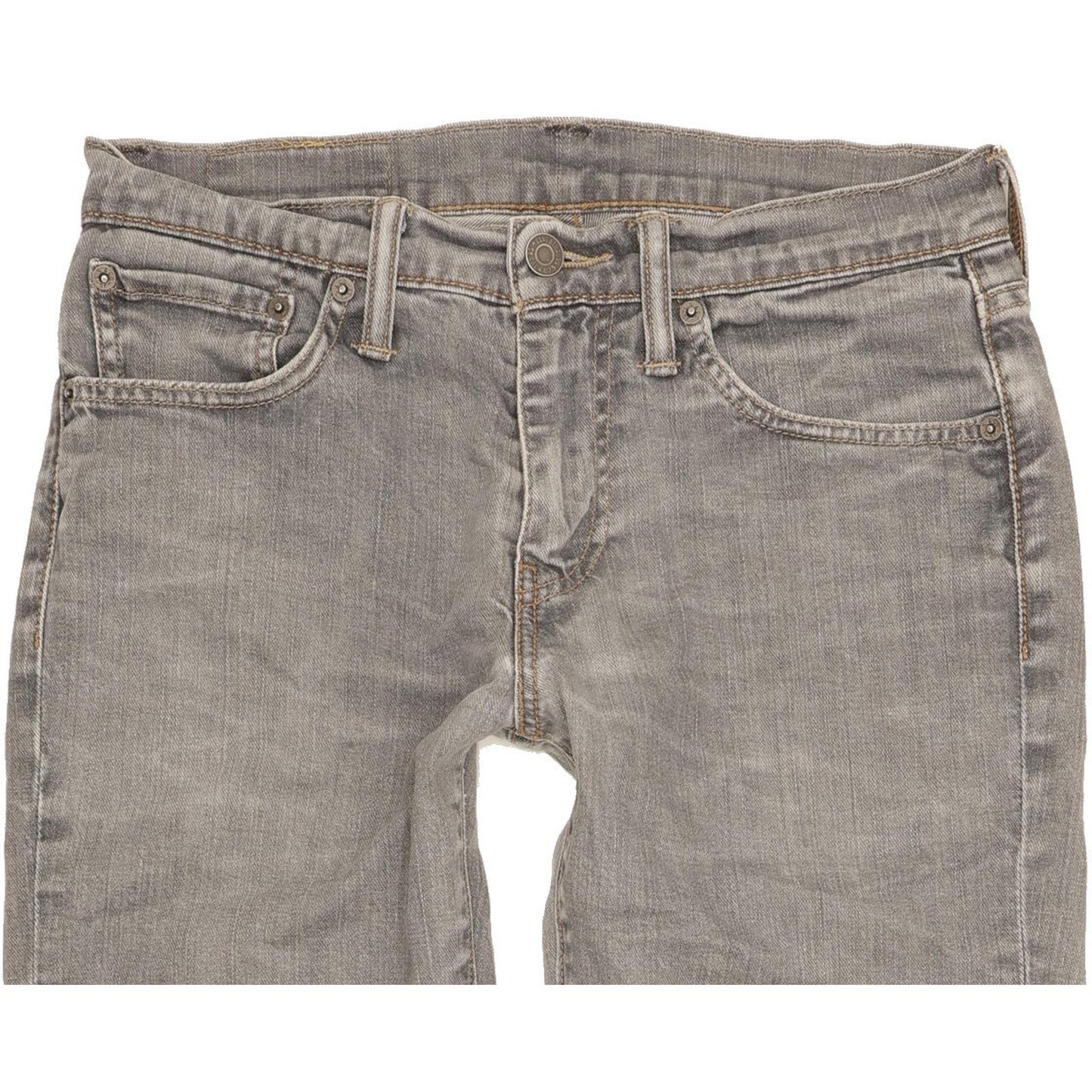 G-Star 511 Men Grey Straight Slim Stretch Jeans W30 L32