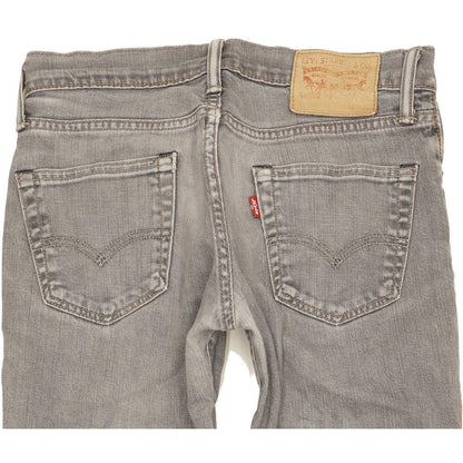 G-Star 511 Men Grey Straight Slim Stretch Jeans W30 L32