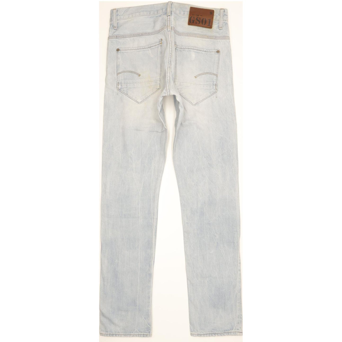 G-Star New Radar Men Blue Straight Slim Jeans W30 L32