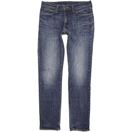 Levi's 511 Men Blue Straight Slim Stretch Jeans W32 L34