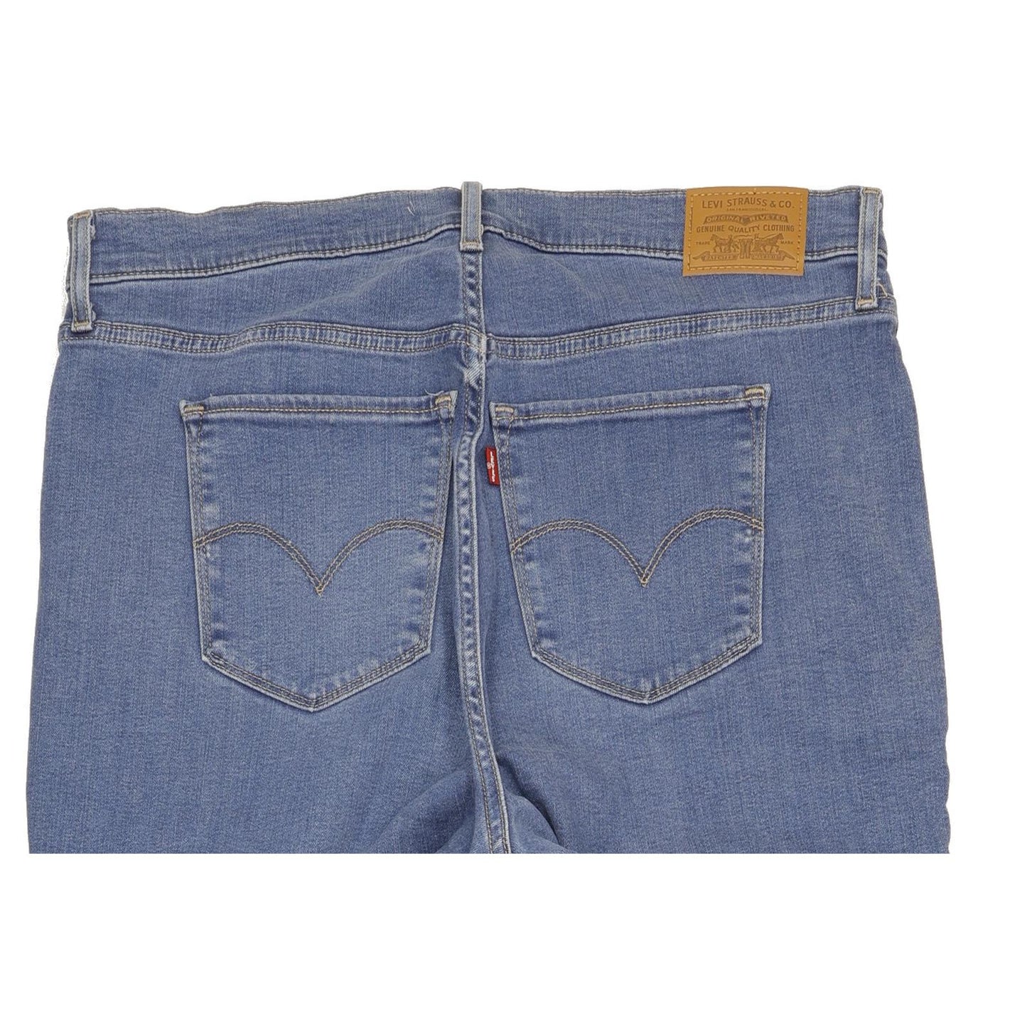 Levi's 725 Blue Bootcut Slim Stretch Jeans High Waisted W36 L34