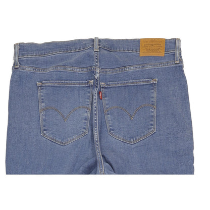 Levi's 725 Blue Bootcut Slim Stretch Jeans High Waisted W36 L34