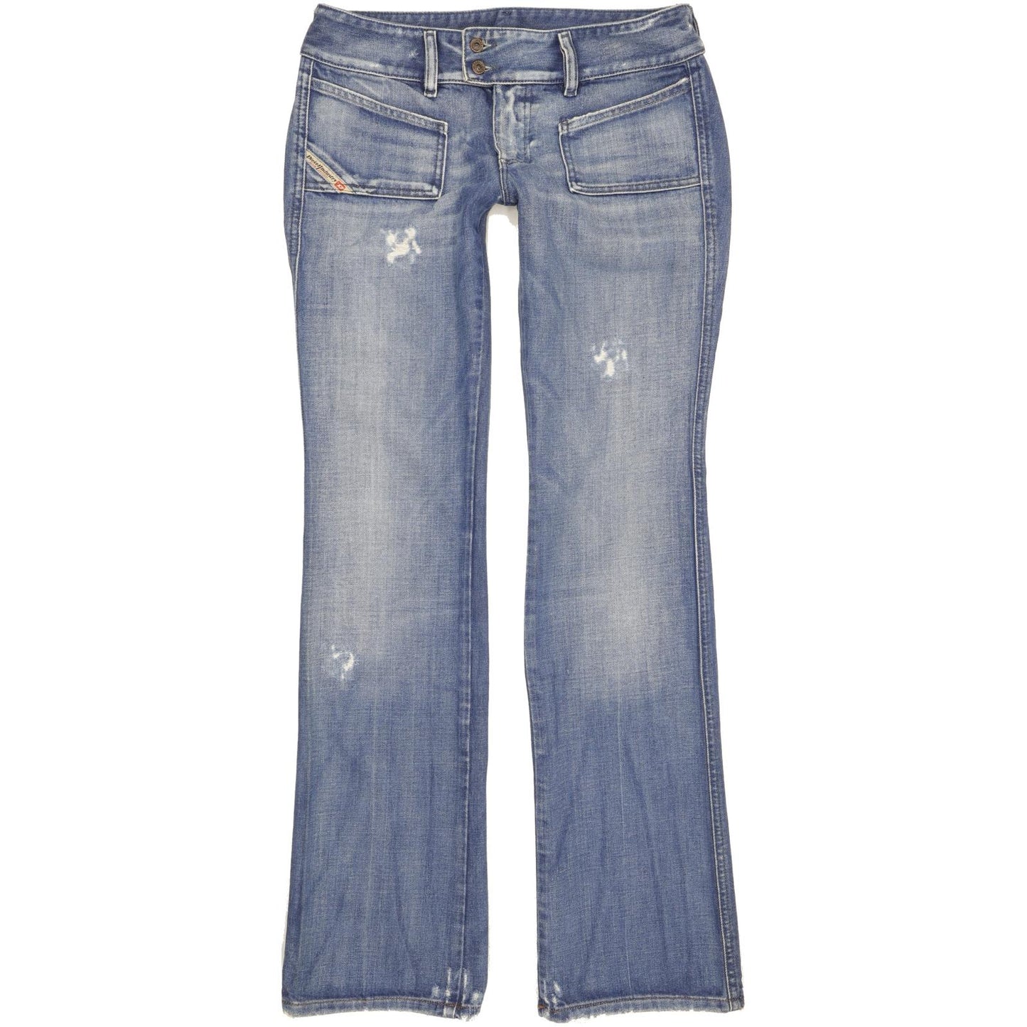 Diesel Hush Women Blue Bootcut Slim Jeans W30 L34