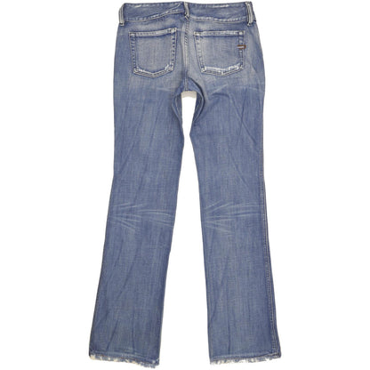 Diesel Hush Women Blue Bootcut Slim Jeans W30 L34