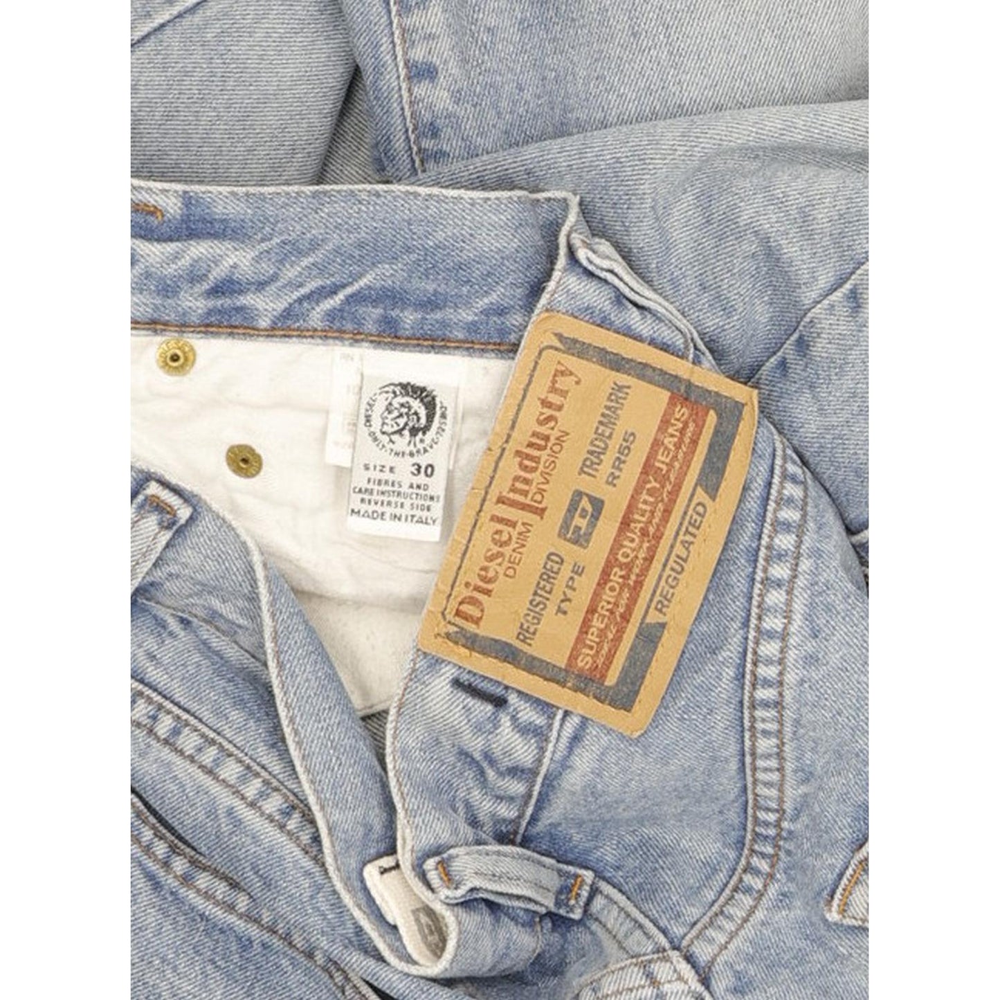 Diesel Cheyenne Men Blue Straight Regular Jeans W30 L32