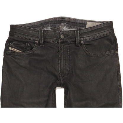 Diesel Thavar Men Black Skinny Slim Stretch Jeans W30 L32