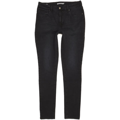 Levi's 721 Black Skinny Slim Jeans High Waisted W31 L32