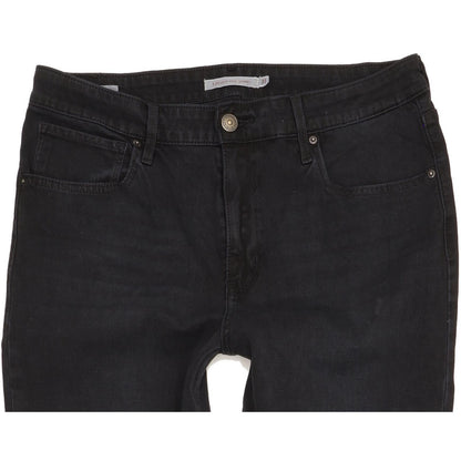 Levi's 721 Black Skinny Slim Jeans High Waisted W31 L32