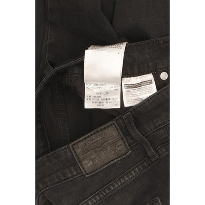 Levi's 721 Black Skinny Slim Jeans High Waisted W31 L32
