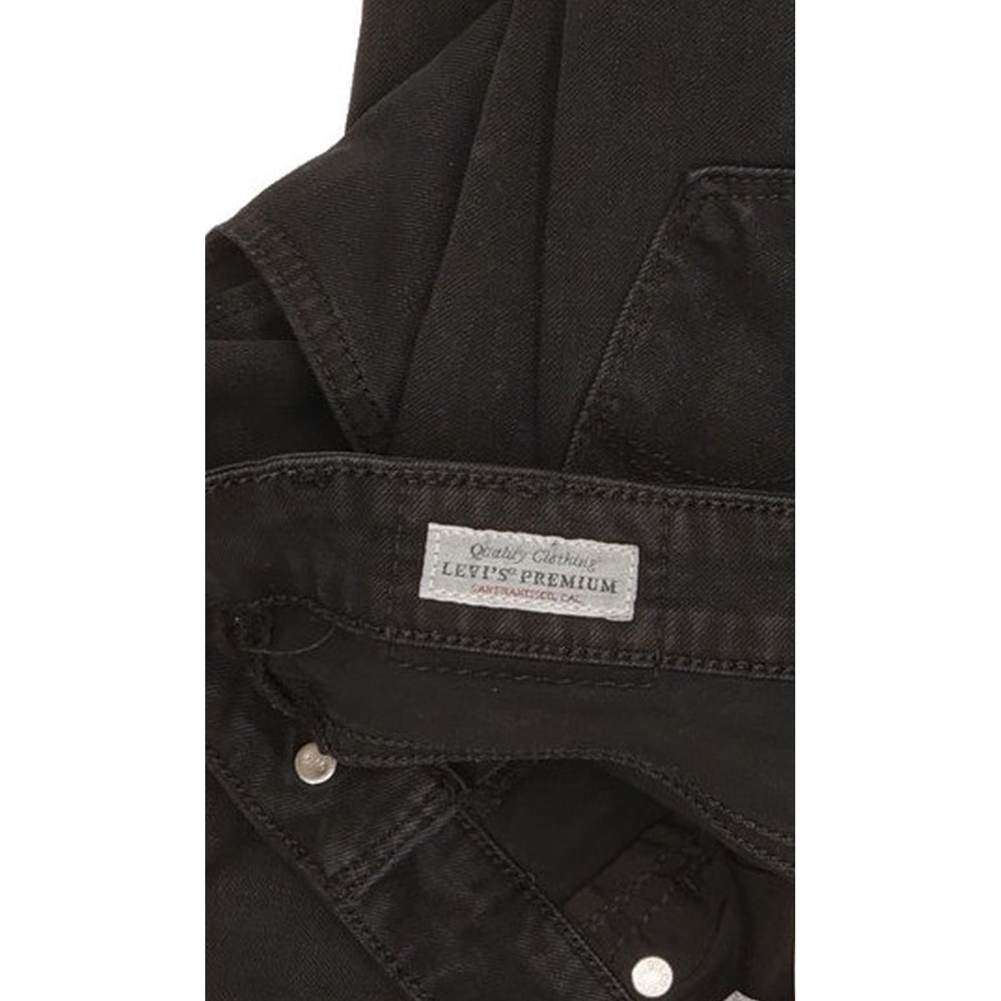 Levi's 721 Black Skinny Slim Jeans High Waisted W31 L32