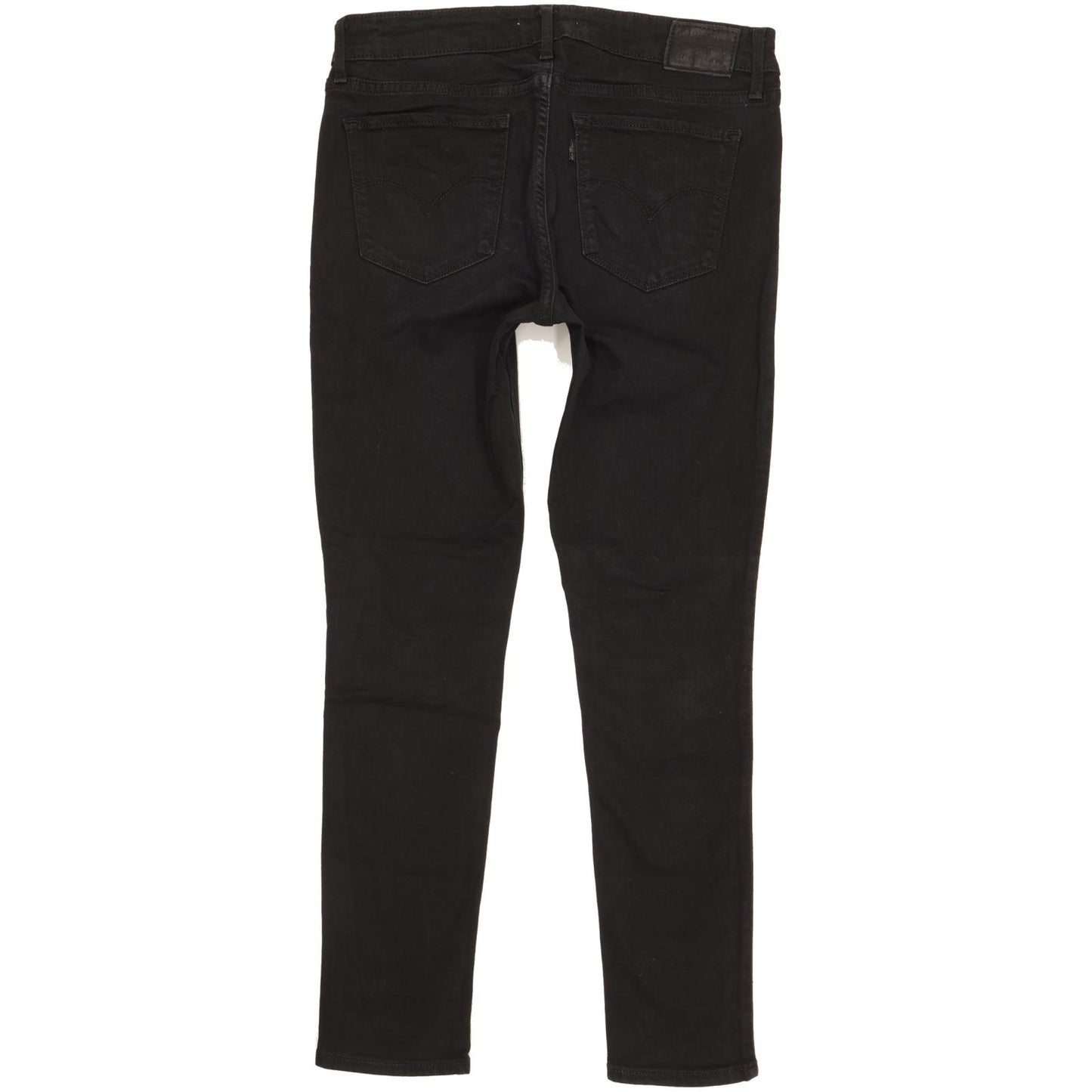 Levi's 711 Women Black Skinny Slim Stretch Jeans W29 L27