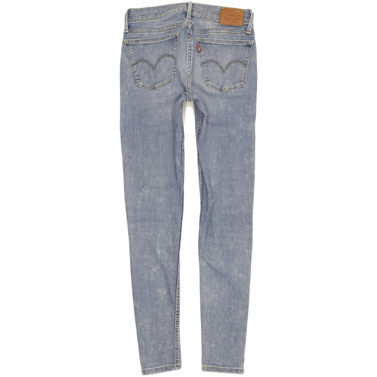 Levi's 710 Women Blue Skinny Slim Stretch Jeans W27 L30