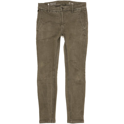 G-Star Men Green Skinny Slim Chino Stretch Jeans W31 L31