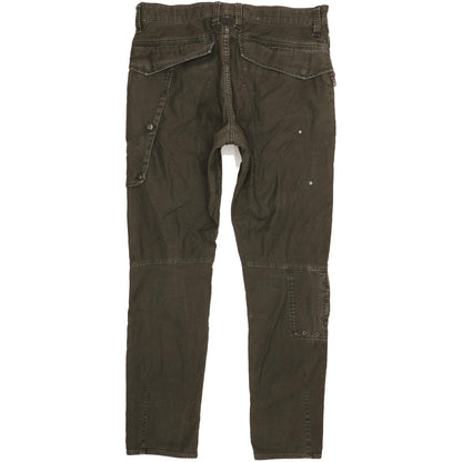 G-Star Citishield 3D Cargo Men Green Tapered Slim Stretch Jeans W32 L32