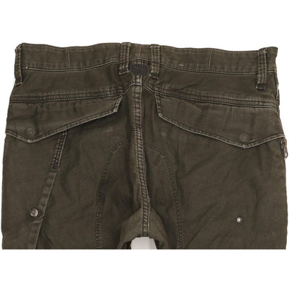 G-Star Citishield 3D Cargo Men Green Tapered Slim Stretch Jeans W32 L32