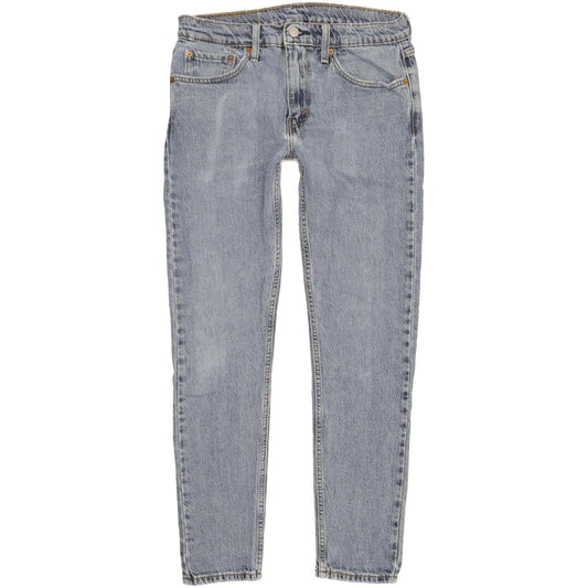 Levi's 512 Lo-Ball Men Blue Tapered Slim Stretch Jeans W32 L29